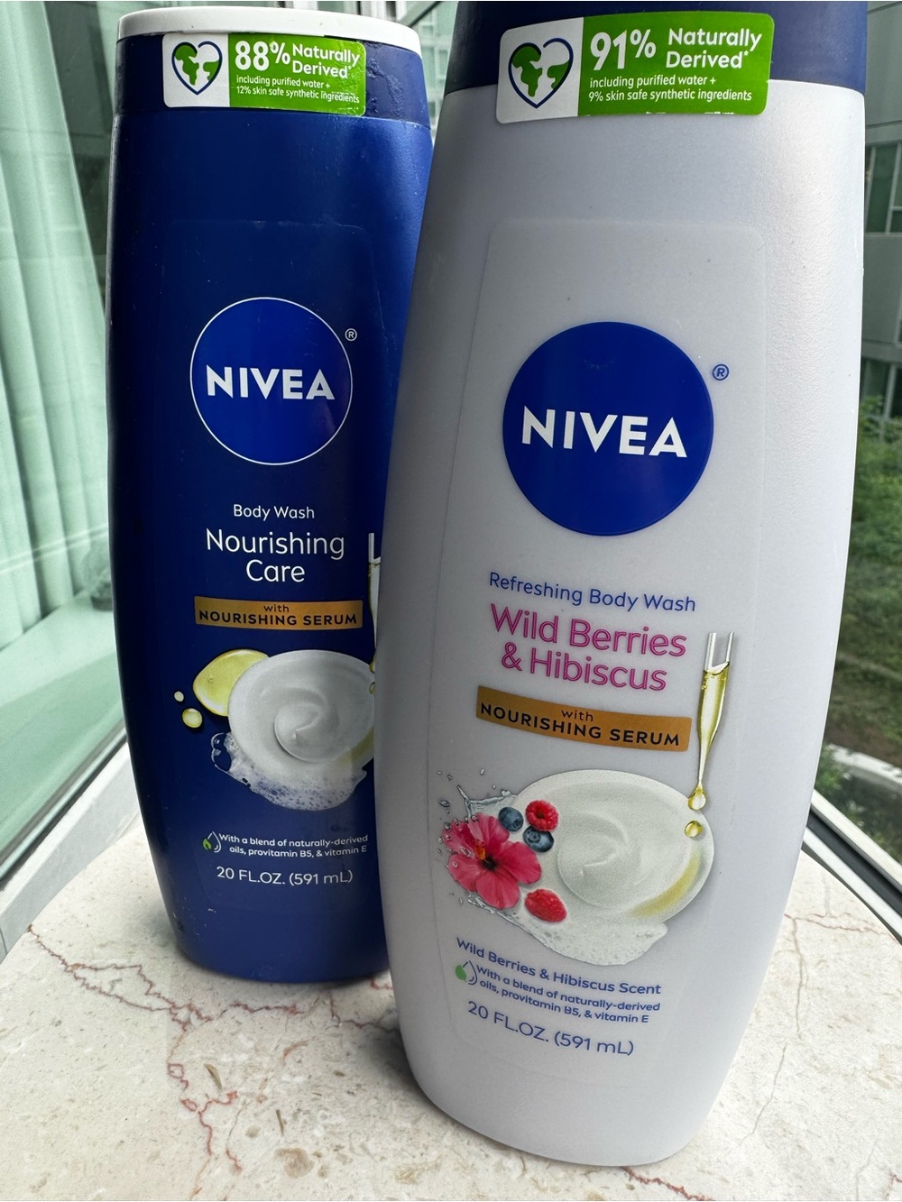 NIVEA Body Wash - Nourishing Care & Wild Berries & Hibiscus